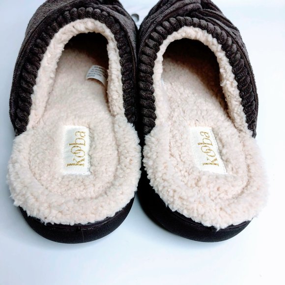 Kooba Shoes Kooba Terry Cloth Cross Front House Slippers New Poshmark